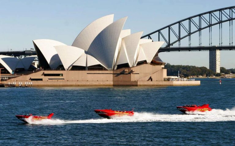 Ozjet boating Sydney Ride